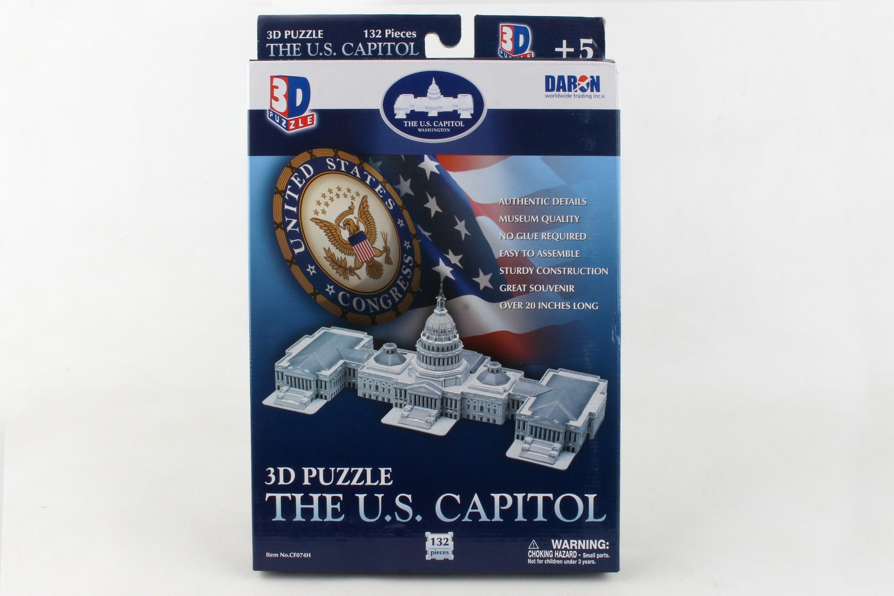 US CAPITOL BUILDING 132 PIECES