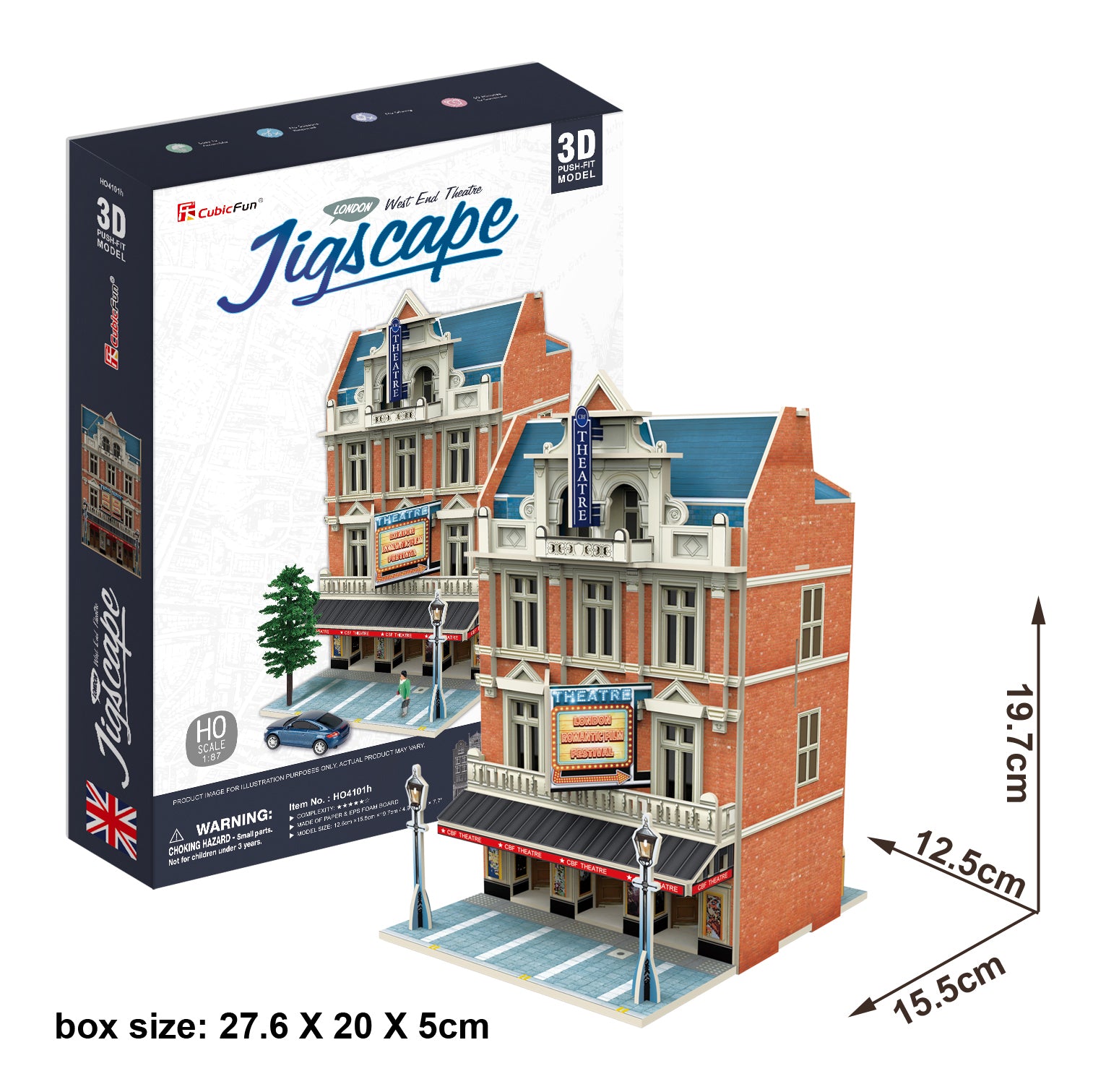 WEST END THEATRE 55 PIECE 3D PUZZLE (**)