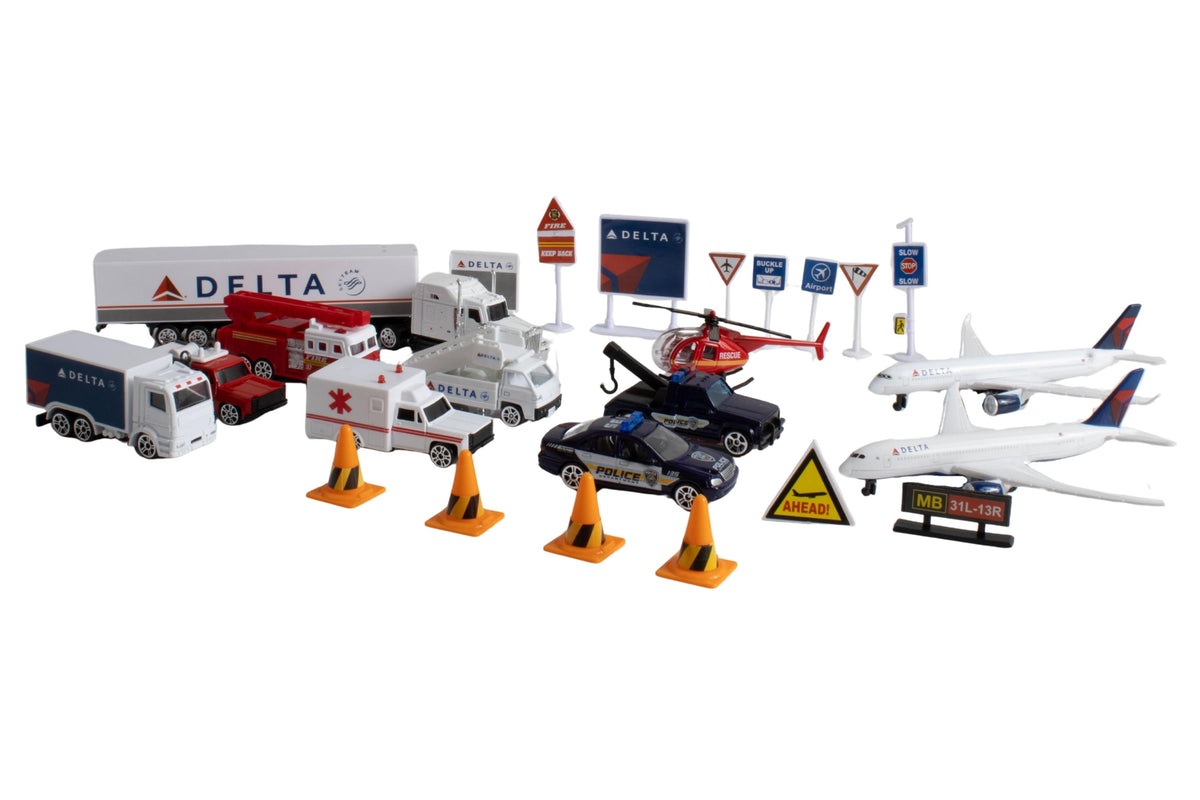 DELTA LARGE PLAYSET The Airplane Shop.