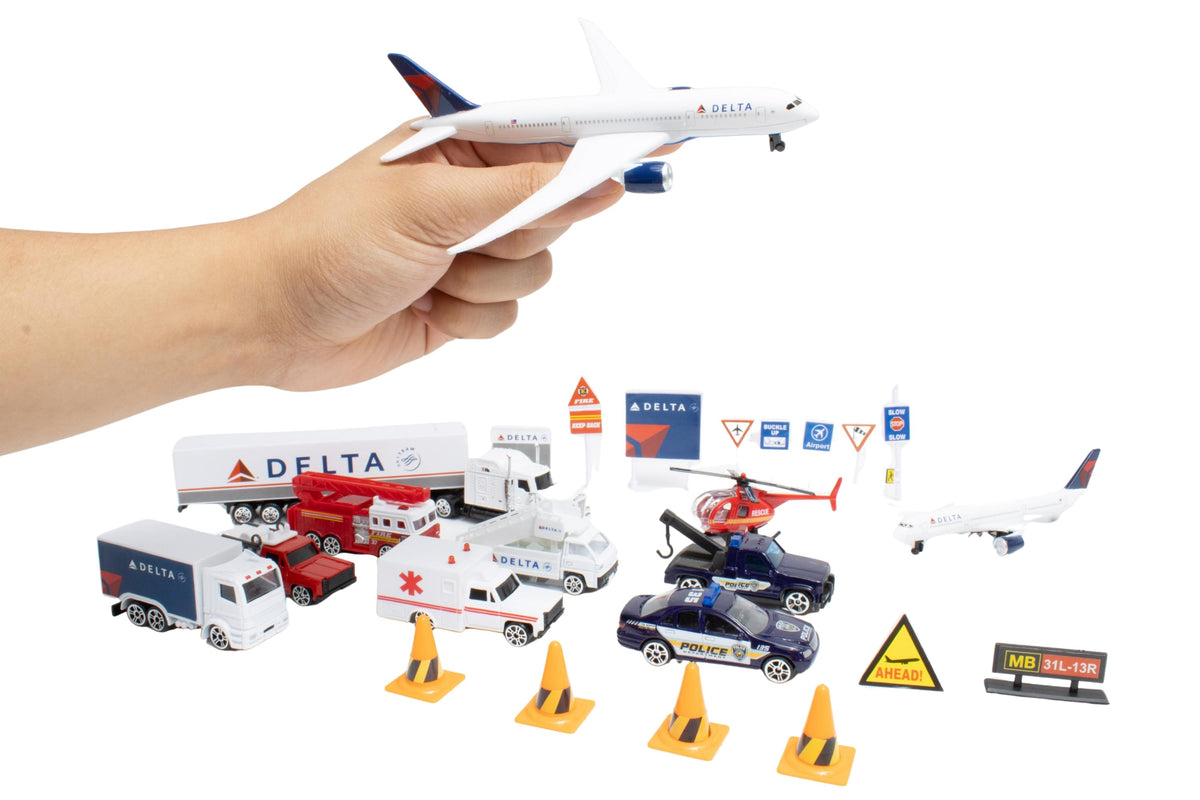 DELTA LARGE PLAYSET The Airplane Shop.