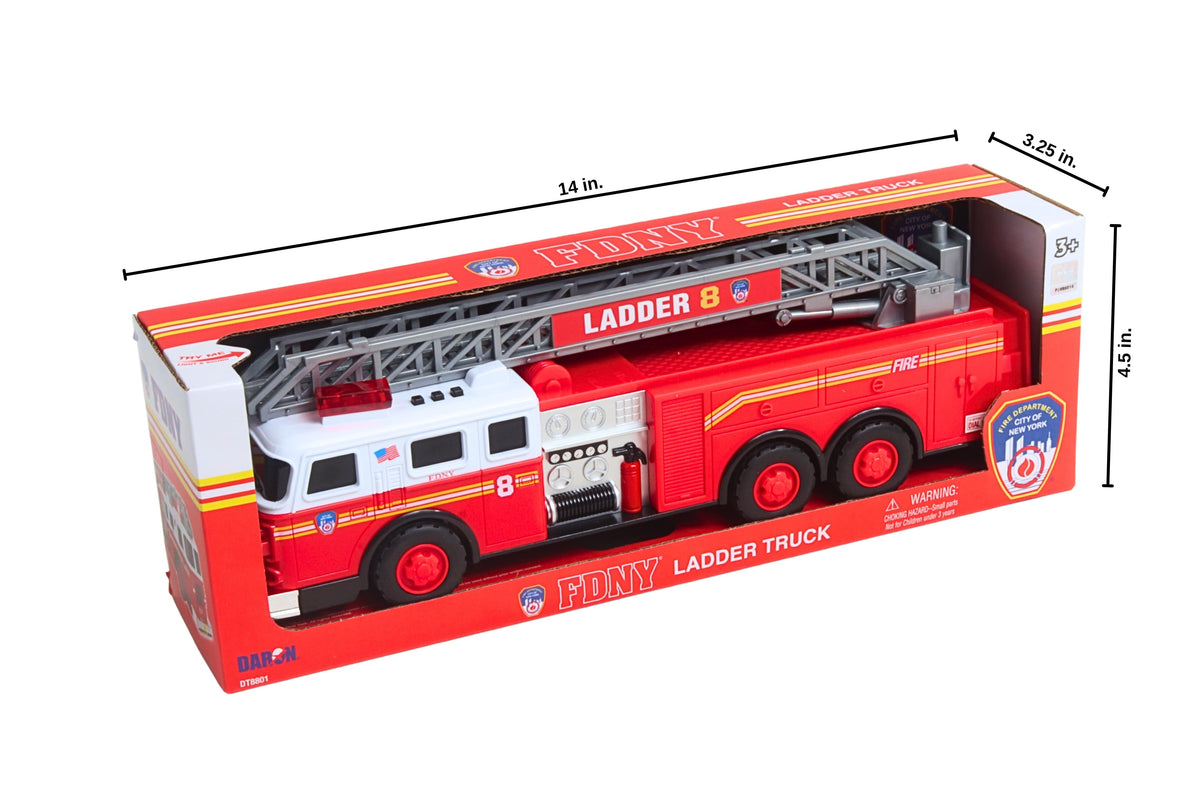 FDNY LADDER TRUCK W/LIGHTS & SOUND The Airplane Shop.