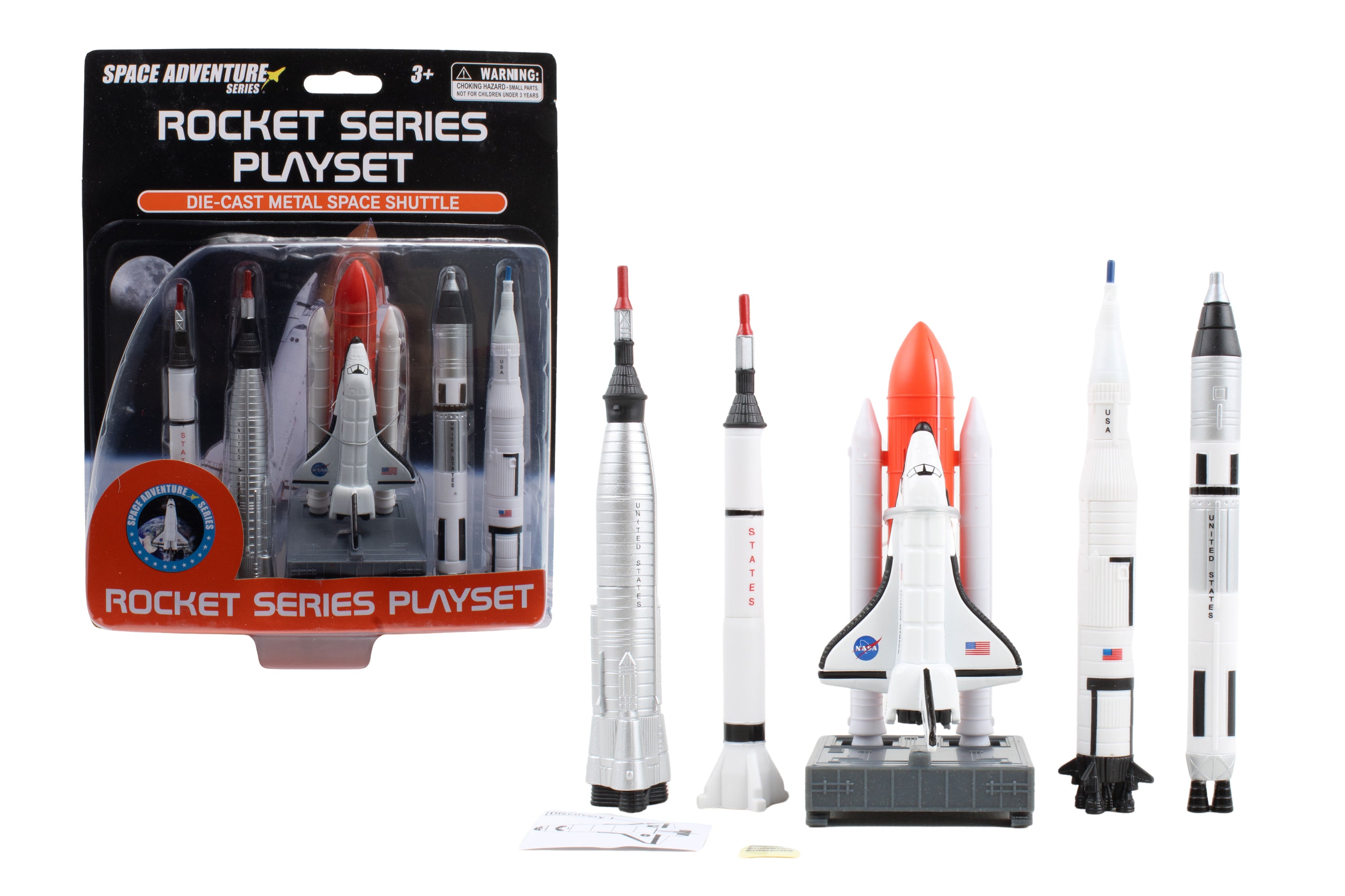SPACE ADVENTURE ROCKET SERIES PLAYSET