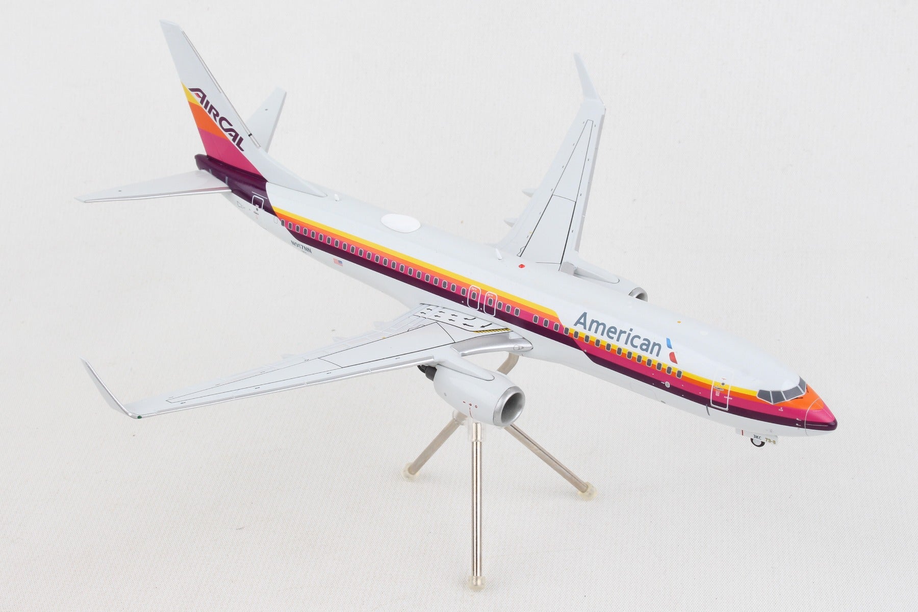GEMINI200 AMERICAN 737-800 1/200 AIRCAL REG#N917NN (**)