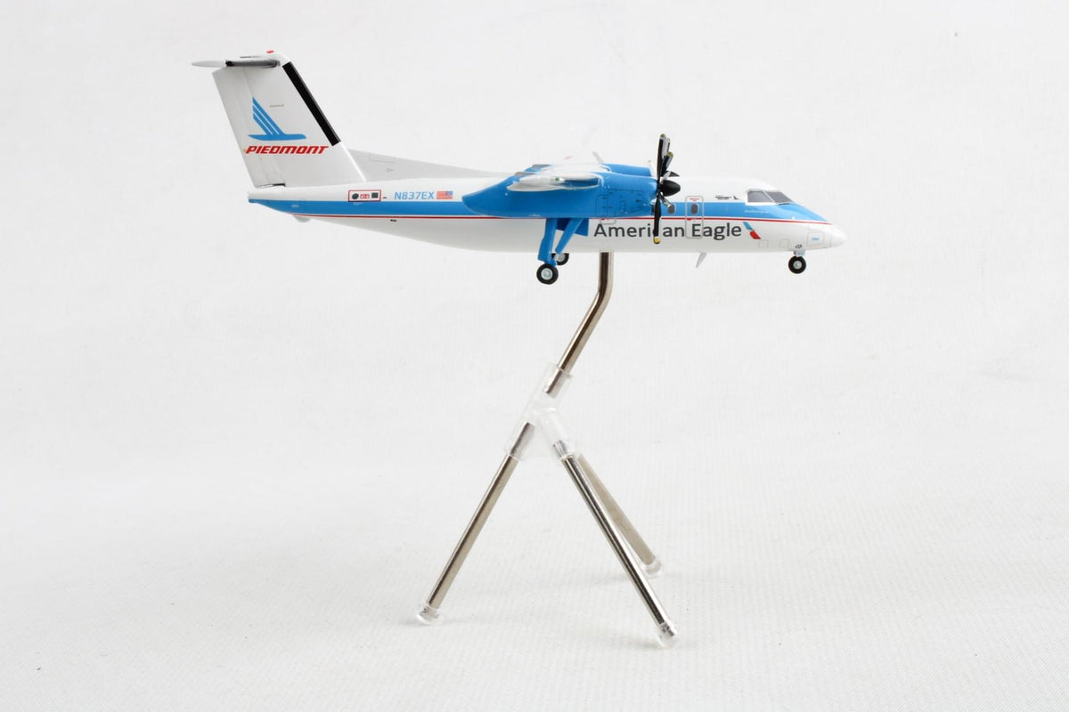 GEMINI200 AMERICAN EAGLE/PIEDMONT DASH8-100 1/200 N837EX The Airplane Shop.