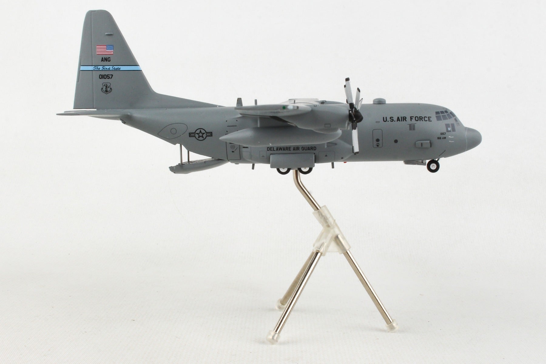 GEMNINI200 USAF C-130H 1/200 DELAWARE AIR GUARD 90-1057