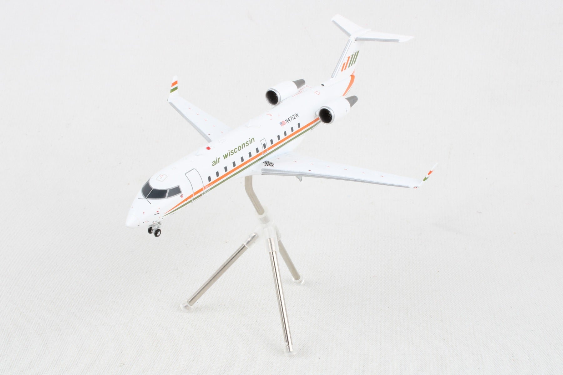 GEMINI200 AIR WISCONSIN CRJ200 1/200 REG#N471ZW RETRO LIVERY