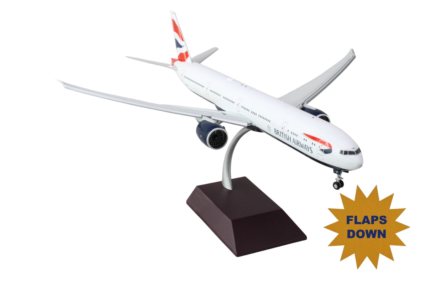 GEMINI200 BRITISH 777-300ER 1/200 REG#G-STBH FLAPS DOWN