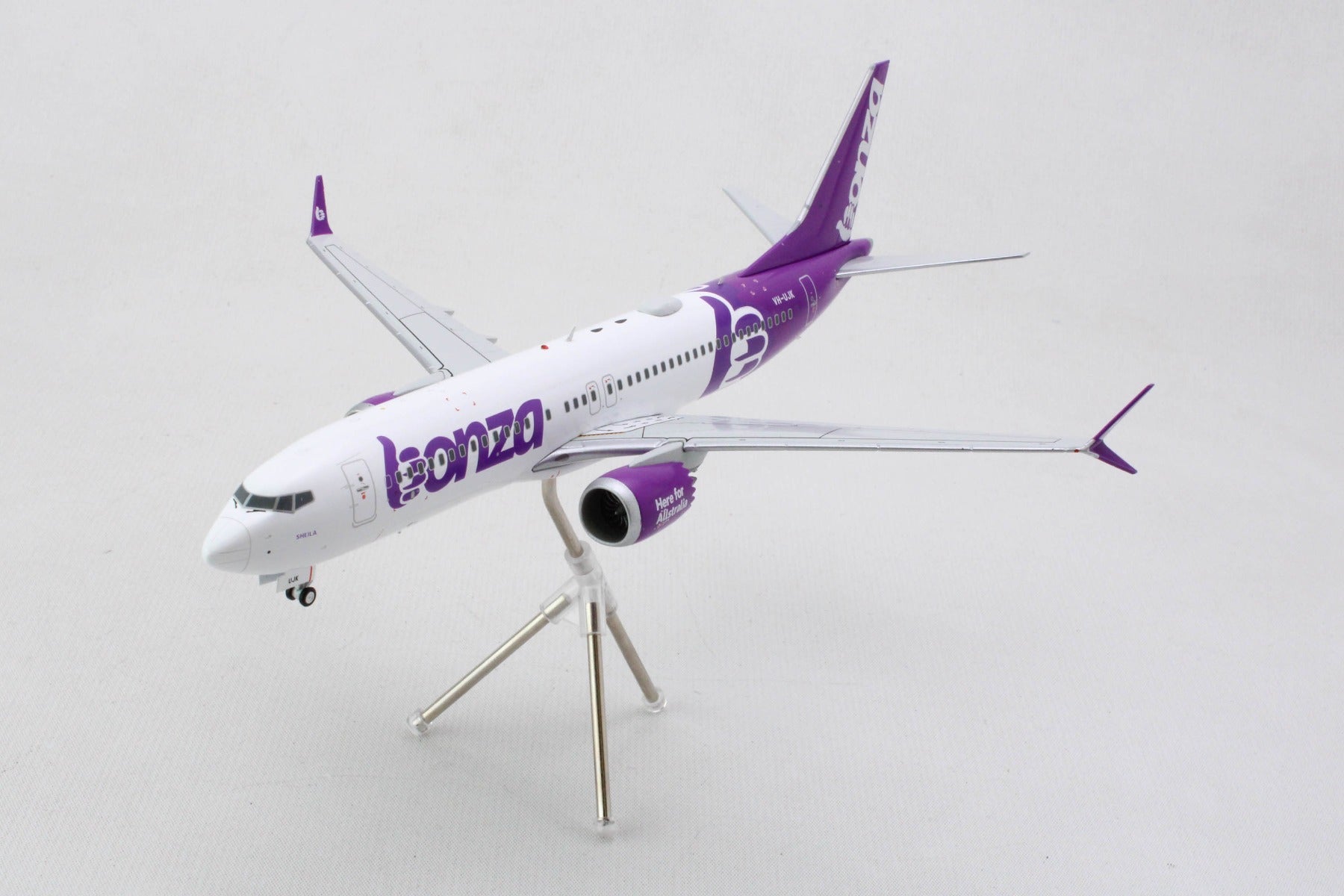 GEMINI200 BONZA 737MAX8 1/200 REG#VH-UJK (**)