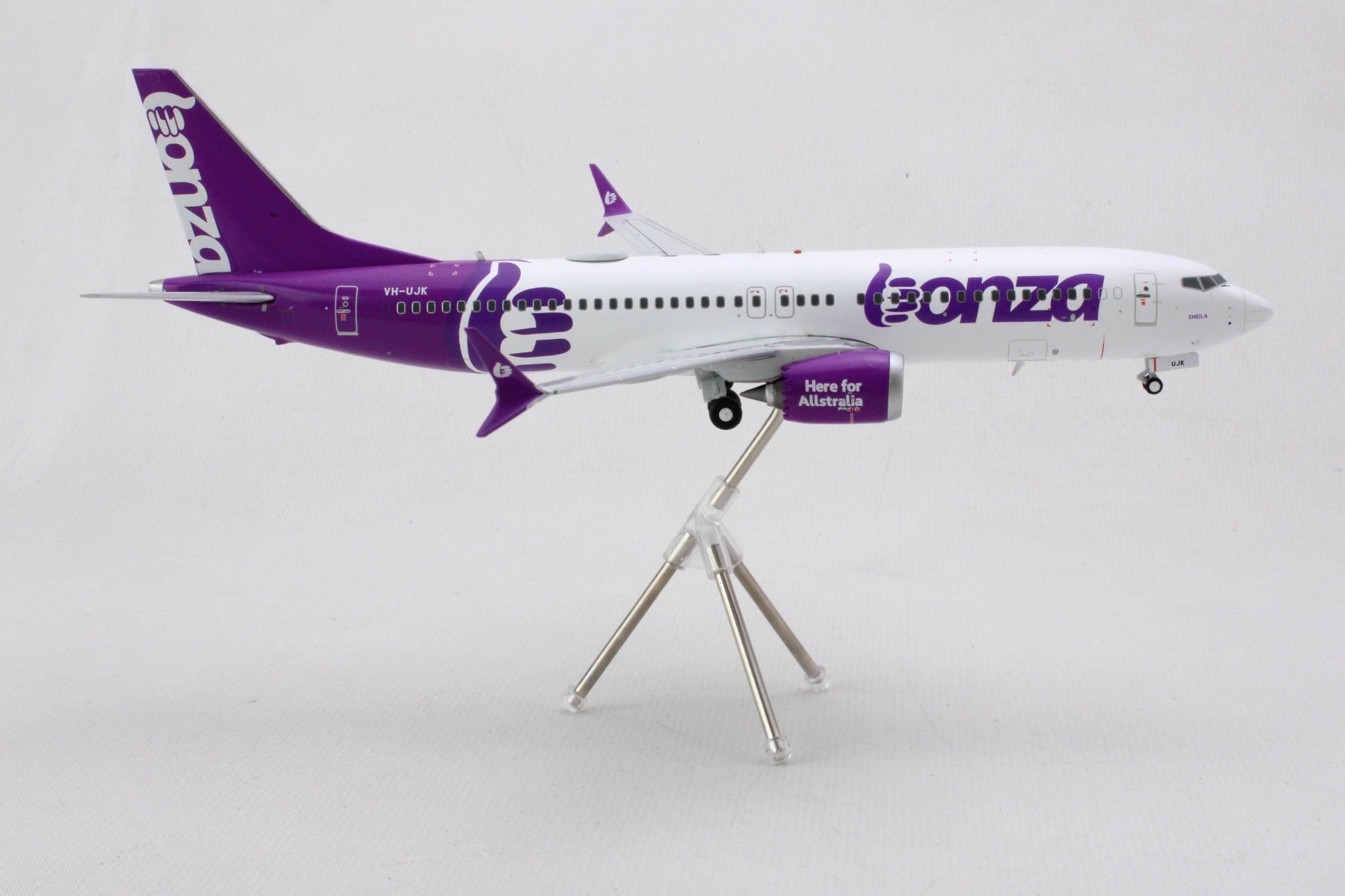 GEMINI200 BONZA 737MAX8 1/200 REG#VH-UJK (**)