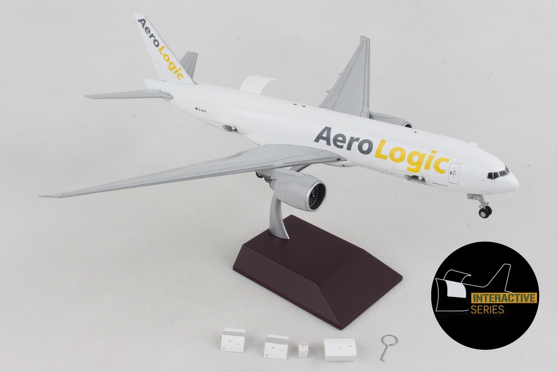 GEMINI200 AEROLOGIC 777F 1/200 INTERACTIVE REG#D-AALD (**)