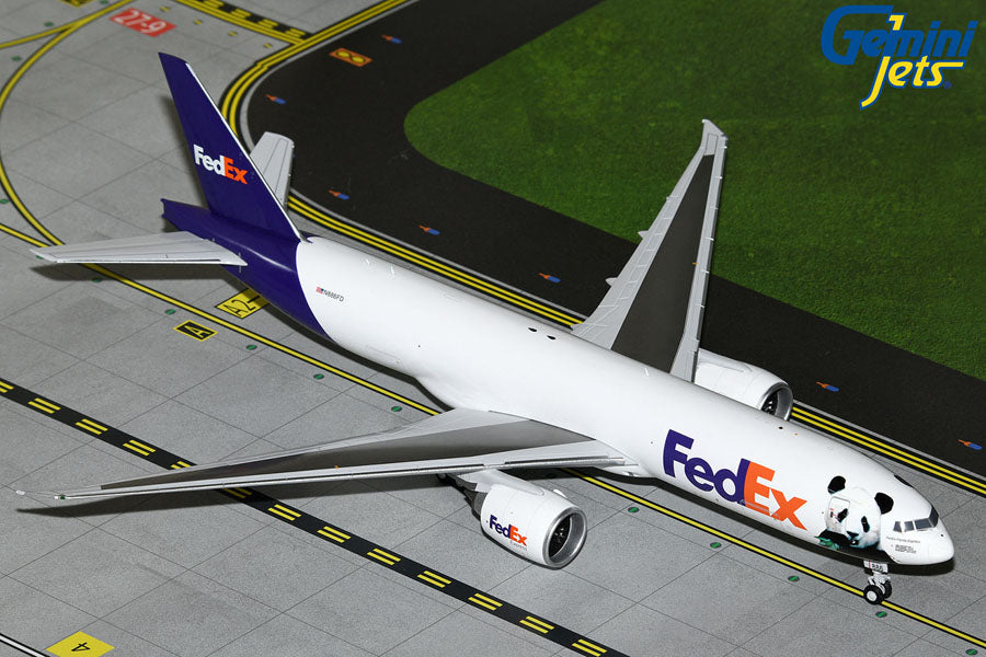 GEMINI200 FEDEX 777-200LR 1/200 PANDA EXPRESS REG#N886FD