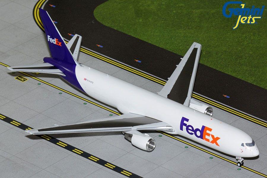 GEMINI200 FEDEX 767-300ERF 1/200 REG#N144FE REVISED LIVERY The Airplane Shop.