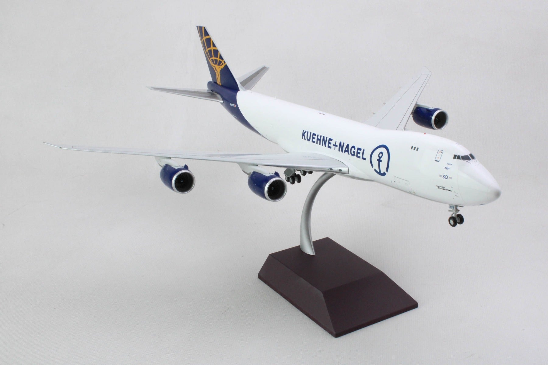 GEMINI200 ATLAS AIR/KUEHNE+NAGEL 747-8F 1/200 REG#N862GT