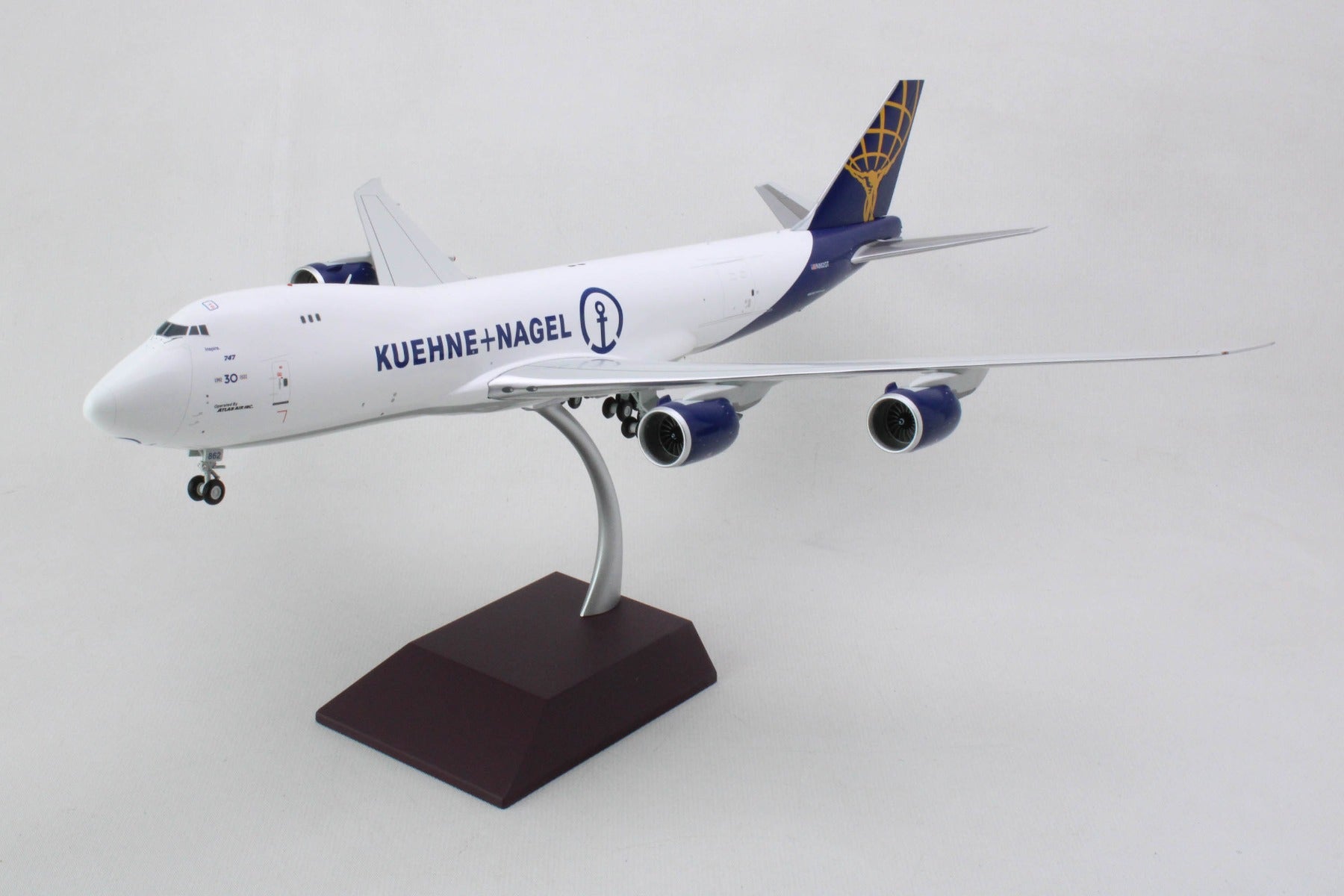 GEMINI200 ATLAS AIR/KUEHNE+NAGEL 747-8F 1/200 REG#N862GT