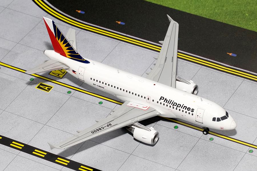 GEMINI200 PHILIPPINE A319 1/2000 REG#RP-C8600 (**) The Airplane Shop.