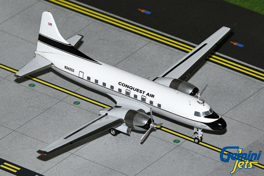 GEMINI200 CONQUEST AIR CARGO C-131F 1/200 SMARITAN N342GS