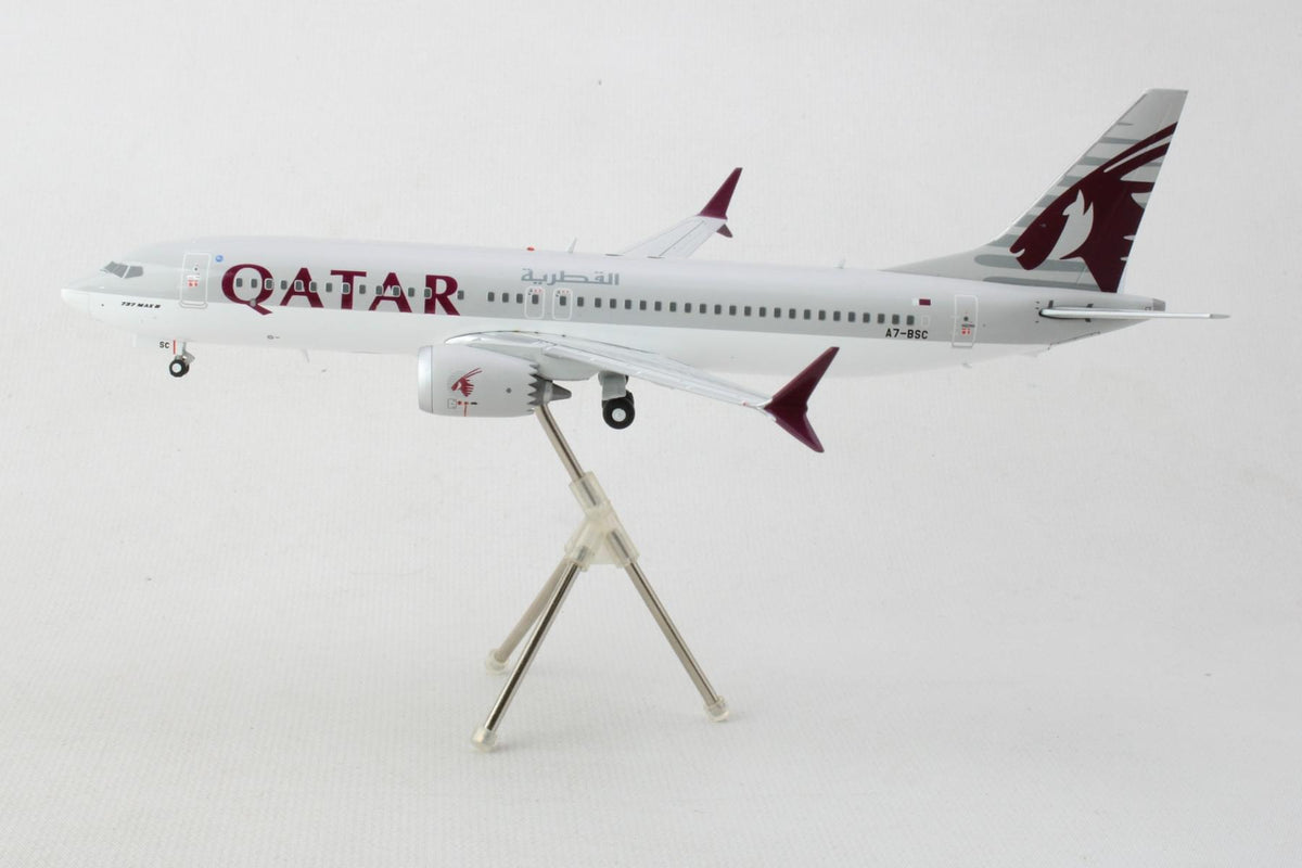 GEMINI200 QATAR 737MAX8 1/200 REG