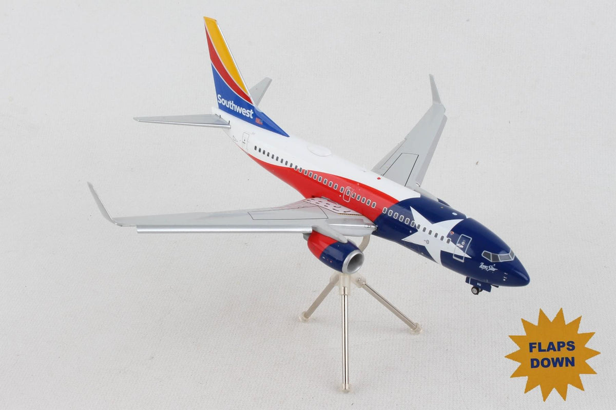 GEMINI200 SOUTHWEST 737-700 1/200 REG#N931WN LONE STAR ONE The Airplane Shop.