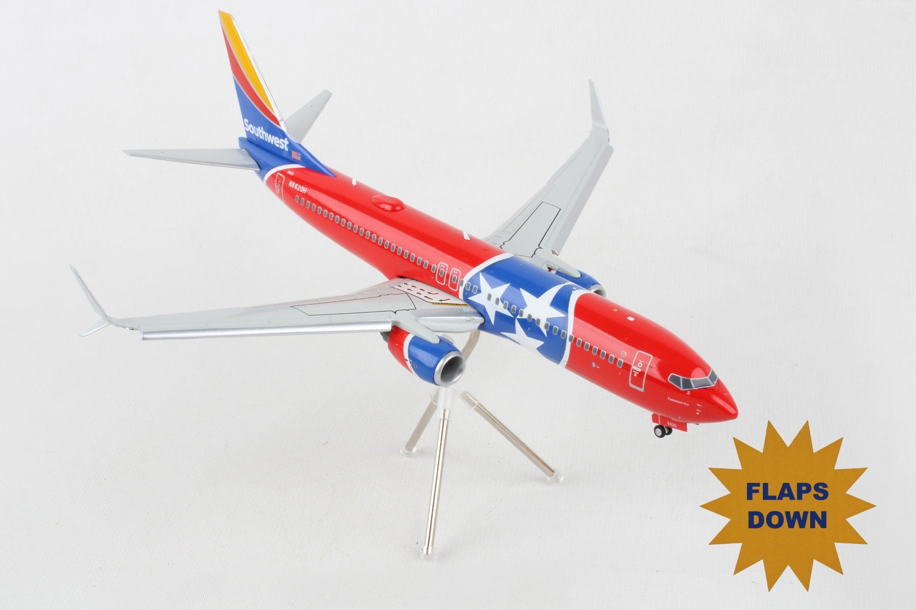 GEMINI200 SOUTHWEST 737-800S 1/200 REG#8620H TENNESSEE ONE