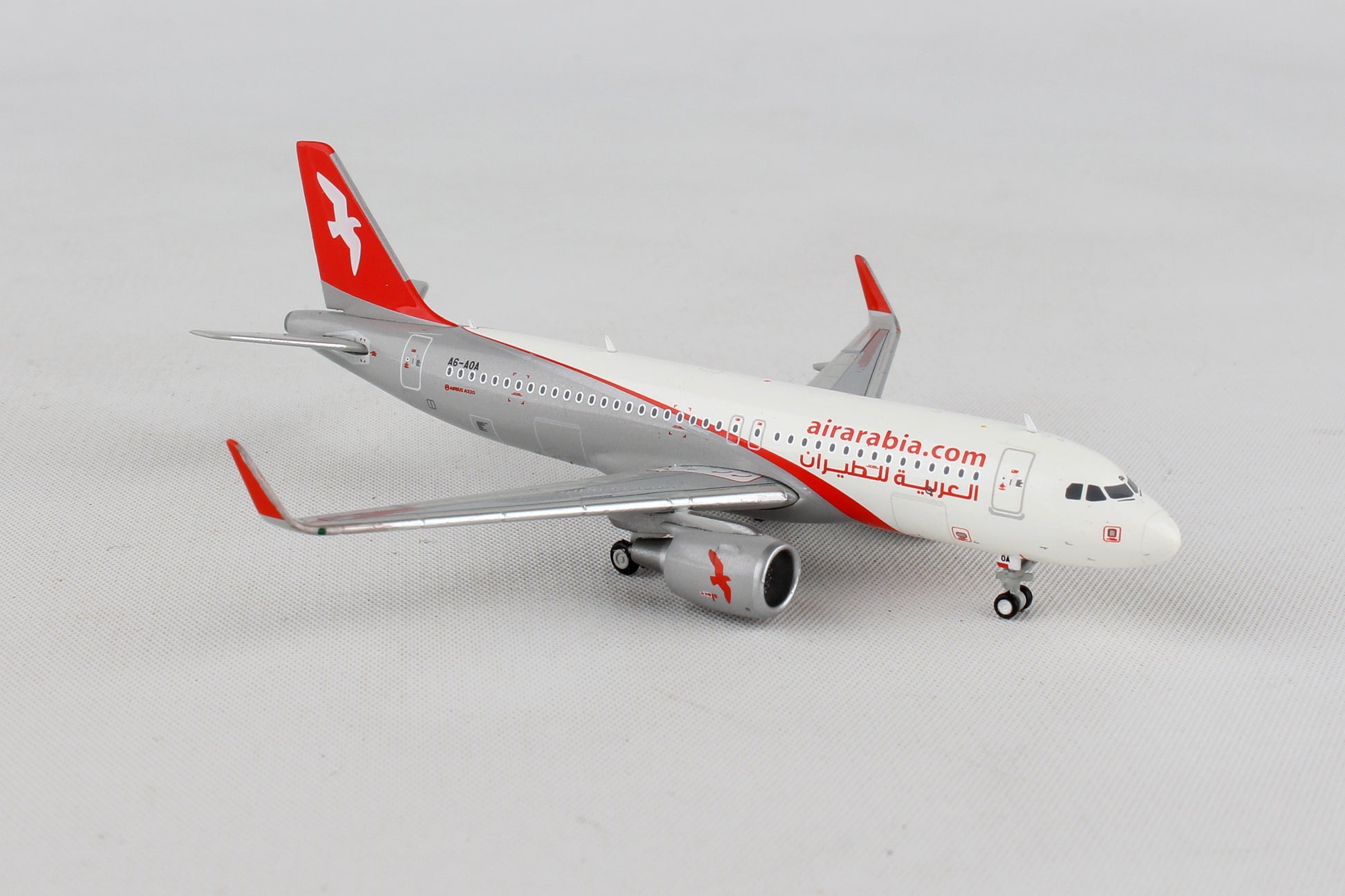 GEMINI AIR ARABIA A320S 1/400 REG#A6-AOA (**)
