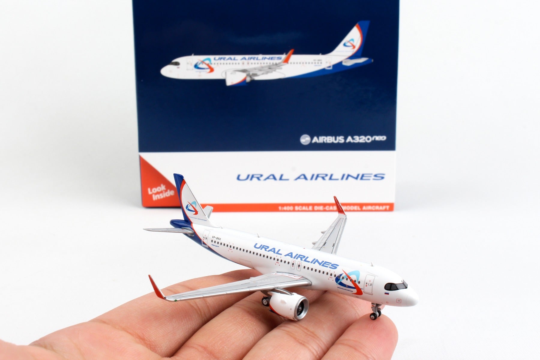 GEMINI URAL A320NEO 1/400 REG#VP-BRX (**)