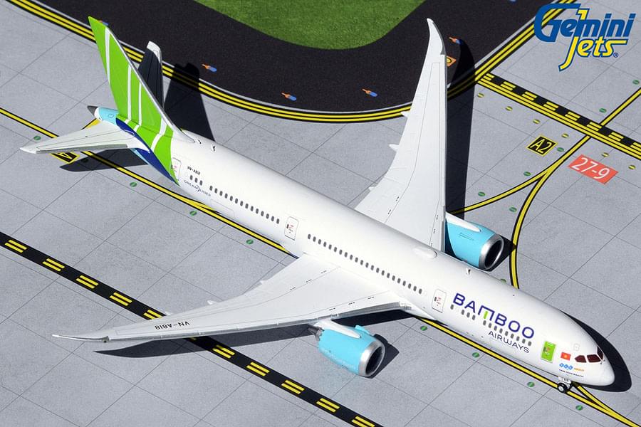 GEMINI BAMBOO 787-9 1/400 REG#VN-A818 (**) The Airplane Shop.