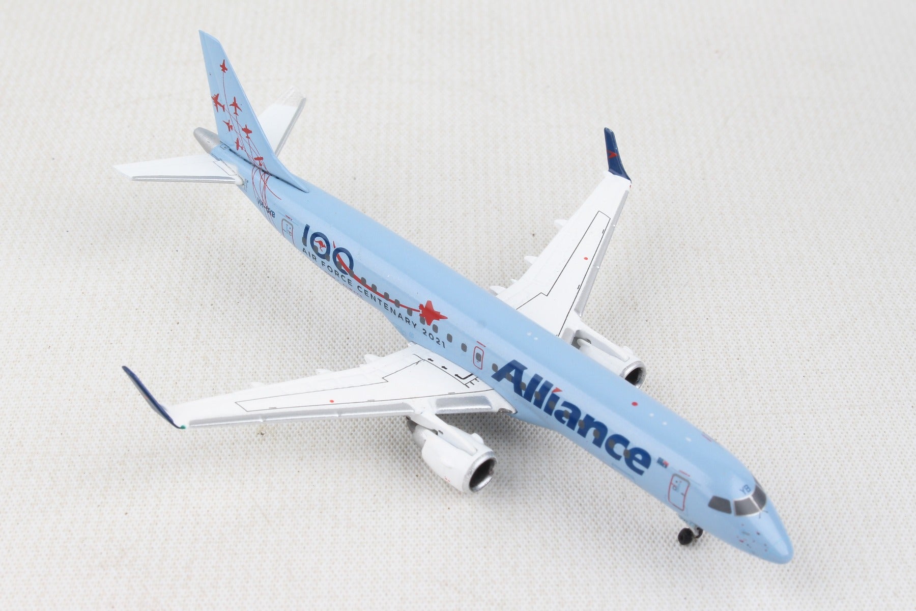 GEMINI ALLIANCE E190 1/400 AIR FORCE CENTENARY REG#VH-UYB