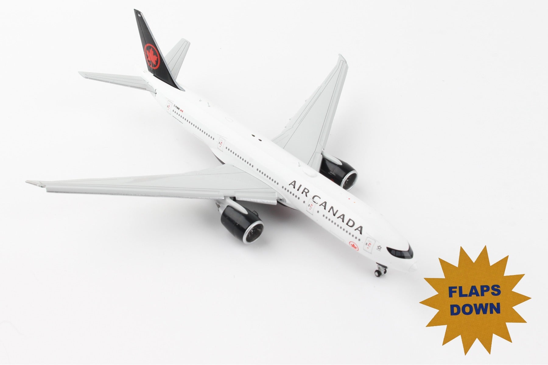 GEMINI AIR CANADA 777-200LR 1/400 REG#C-FNND FLAPS DOWN (**)