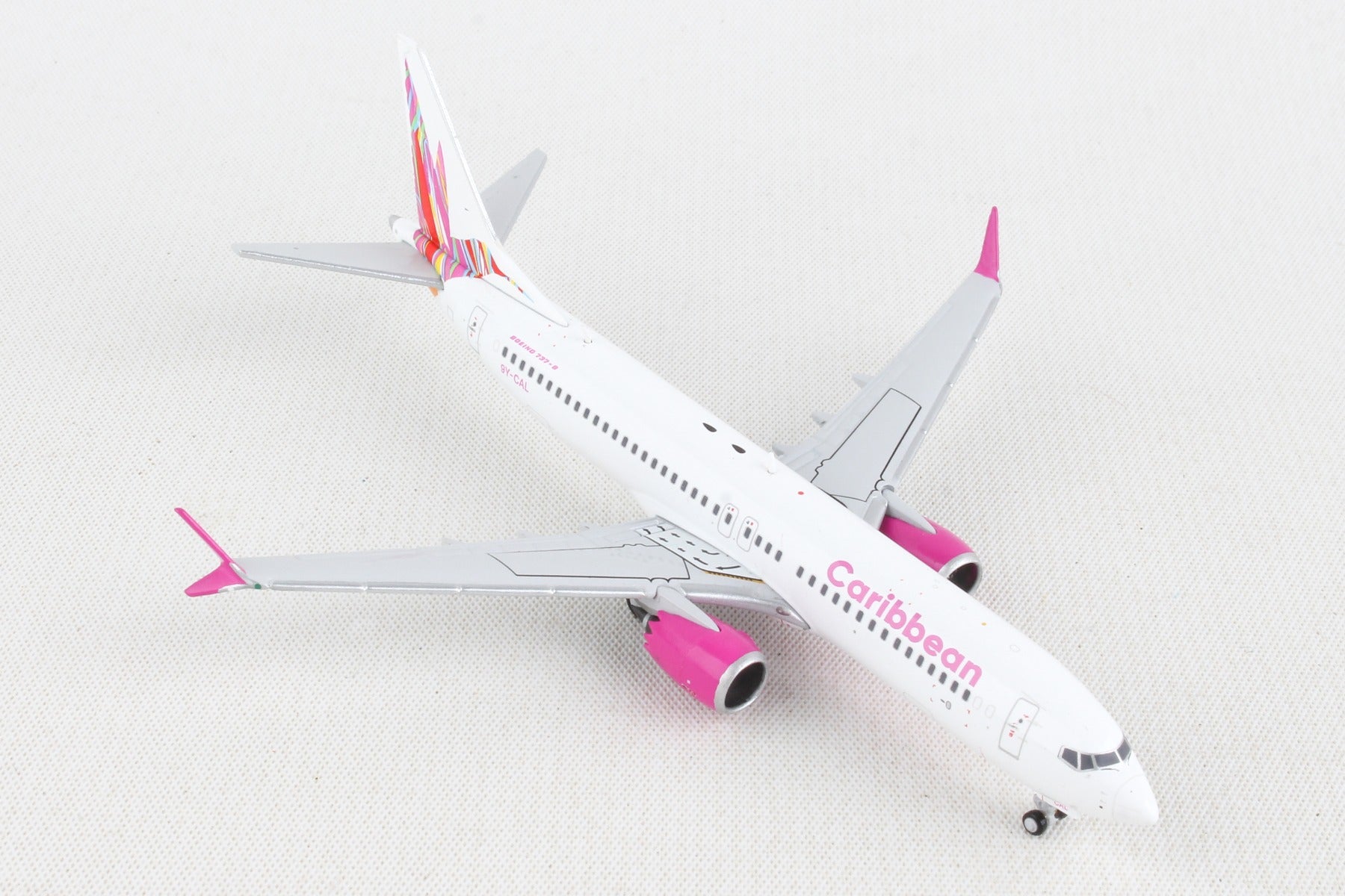 GEMINI CARIBBEAN 737MAX8 1/400 REG#9Y-CAL (**)