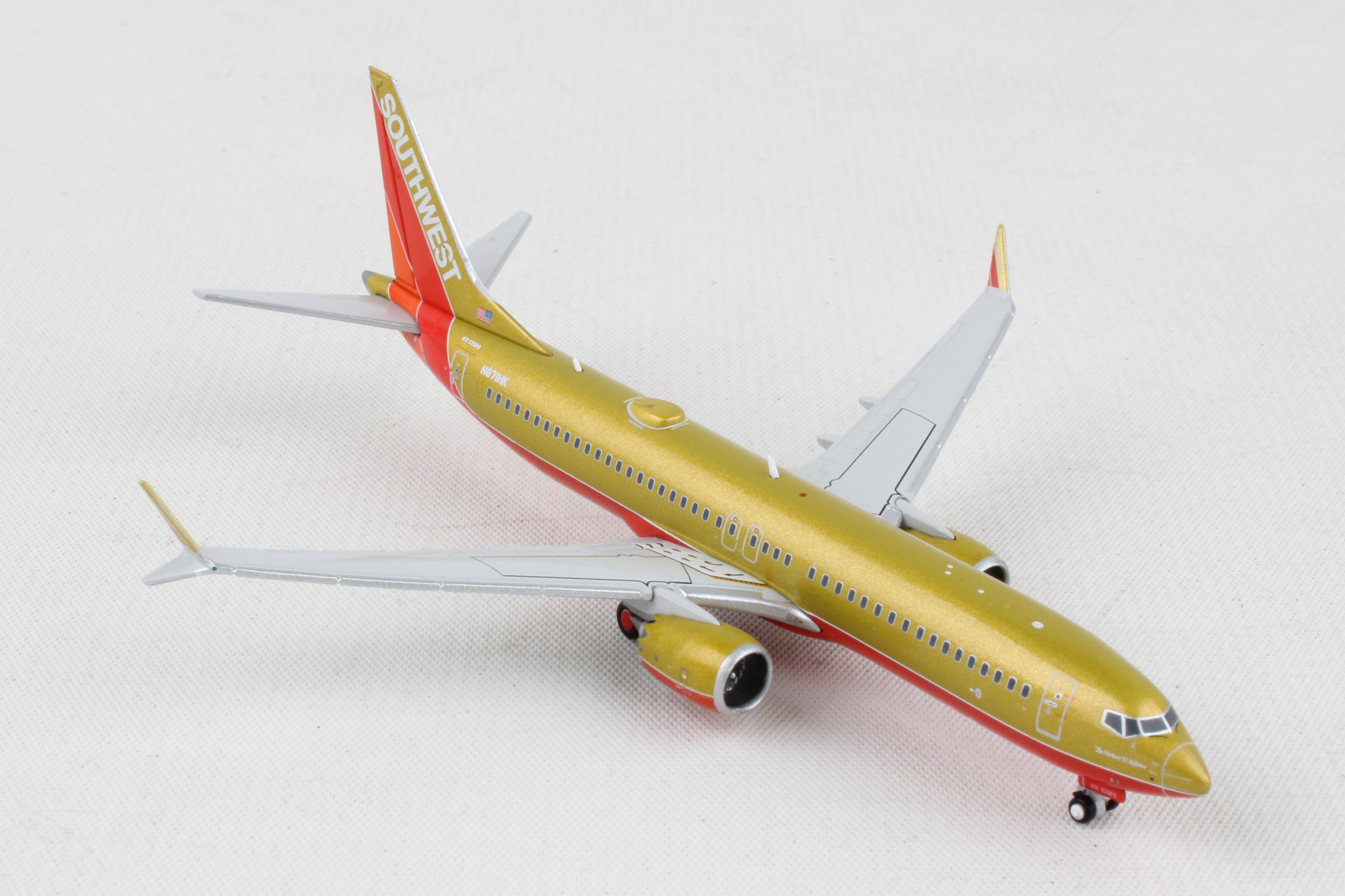 GEMINI SOUTHEST 737MAX8 1/400 HERB KELLEHER REG#N871HK