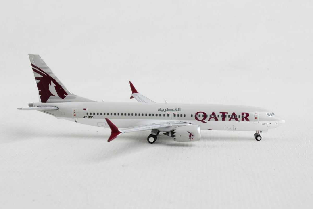 GEMINI QATAR 737MAX8 1/400 REG
