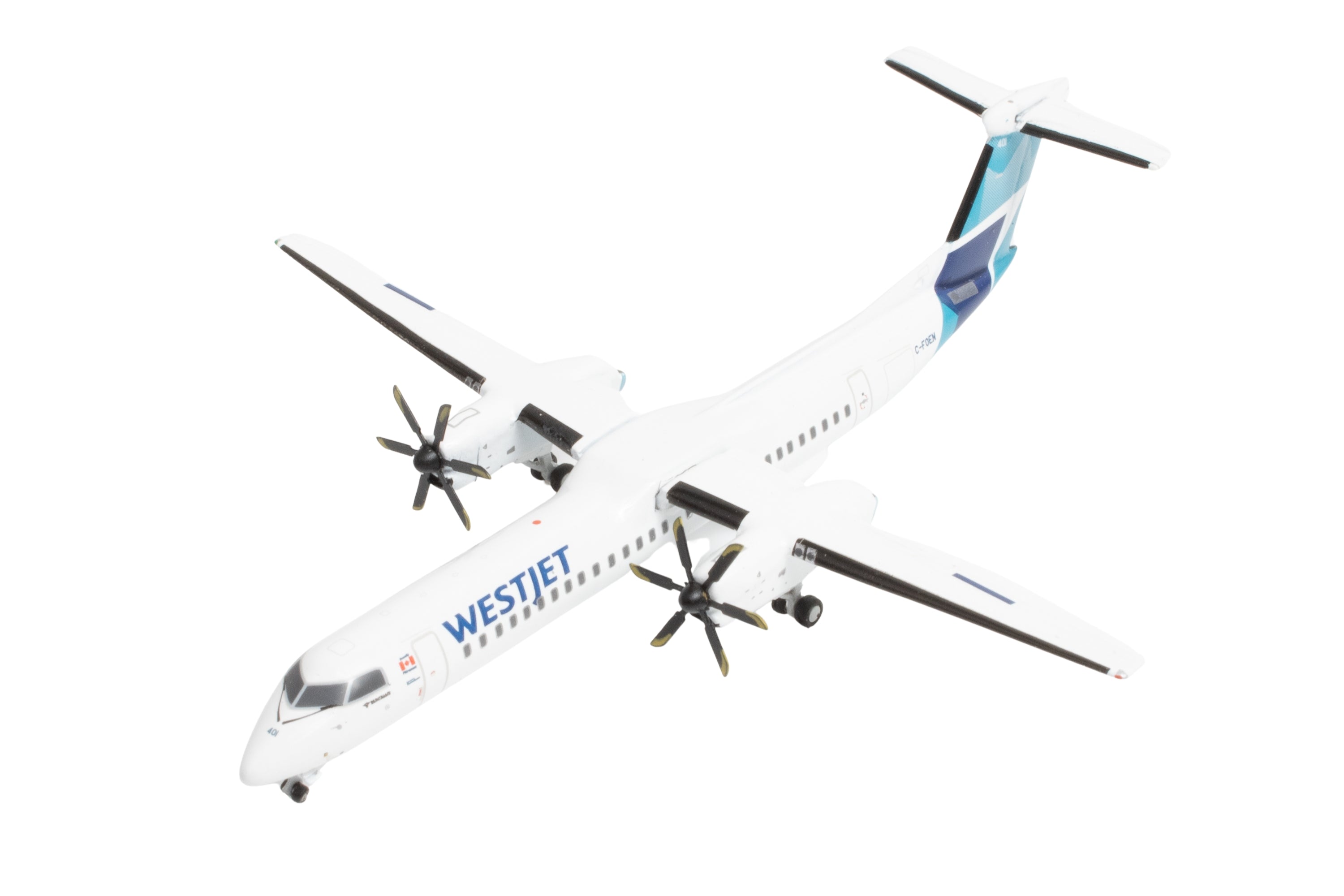 GEMINI WESTJET Q400 1/400 REG#C-FOEN