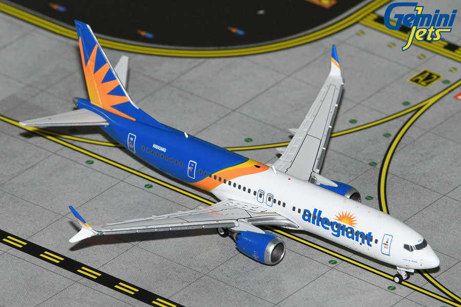 GEMIMNI ALLEGIANT 737MAX200 1/400 REG#N810MG