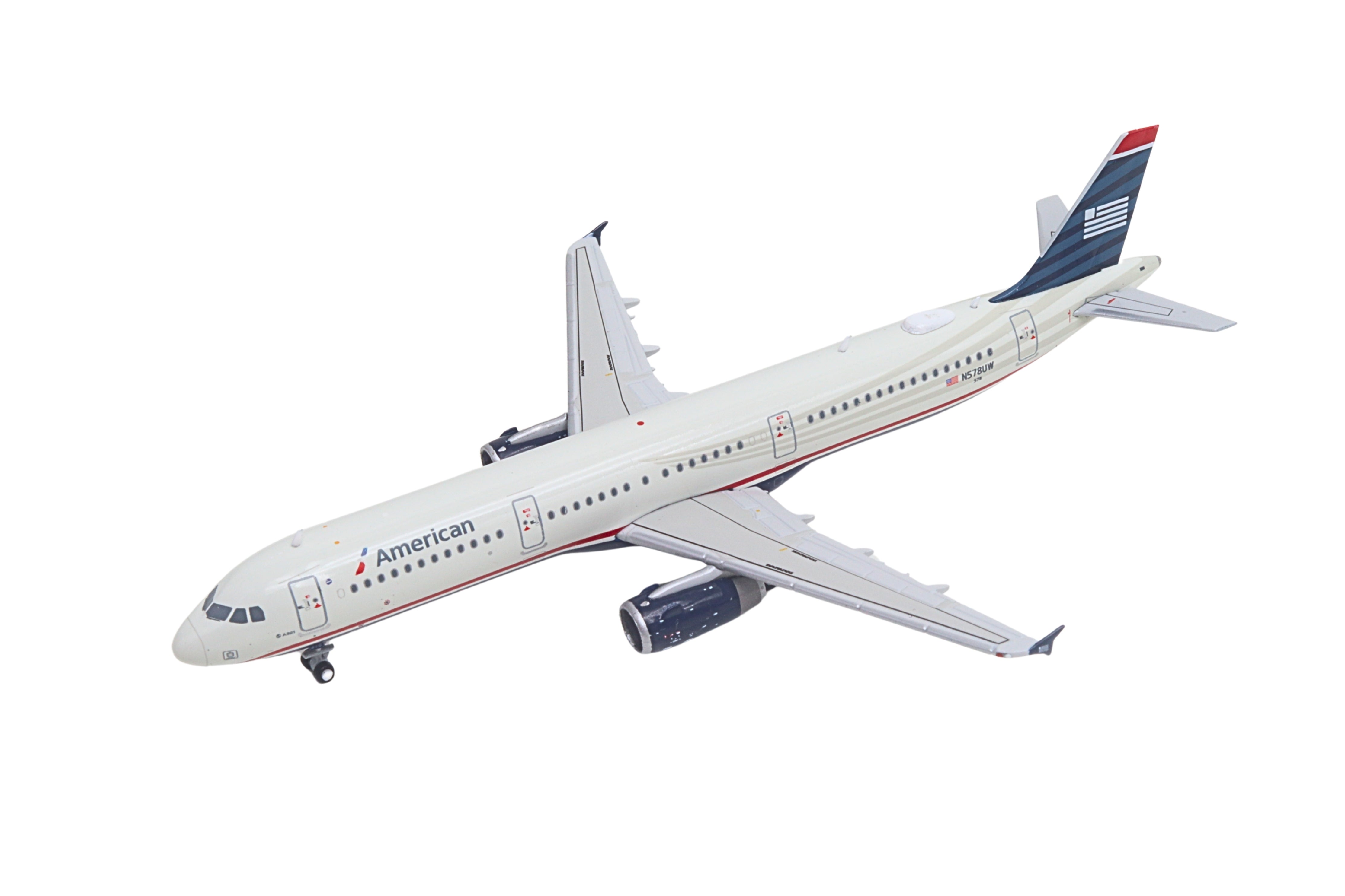 GEMINI AMERICAN A321 1/400 USAIRWAYS REG#N578UW