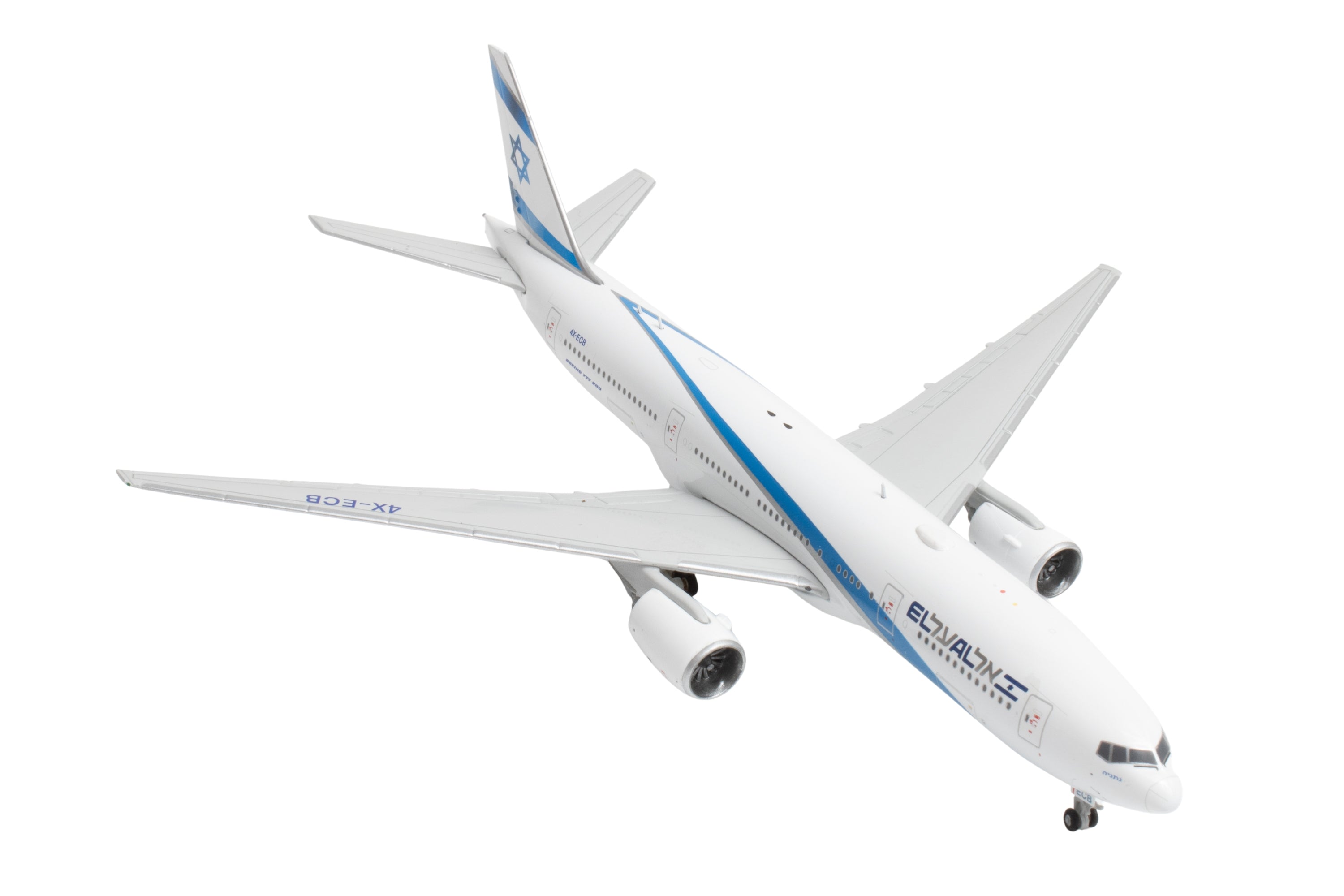 GEMINI EL AL 777-200ER 1/400 REG#4X-ECB