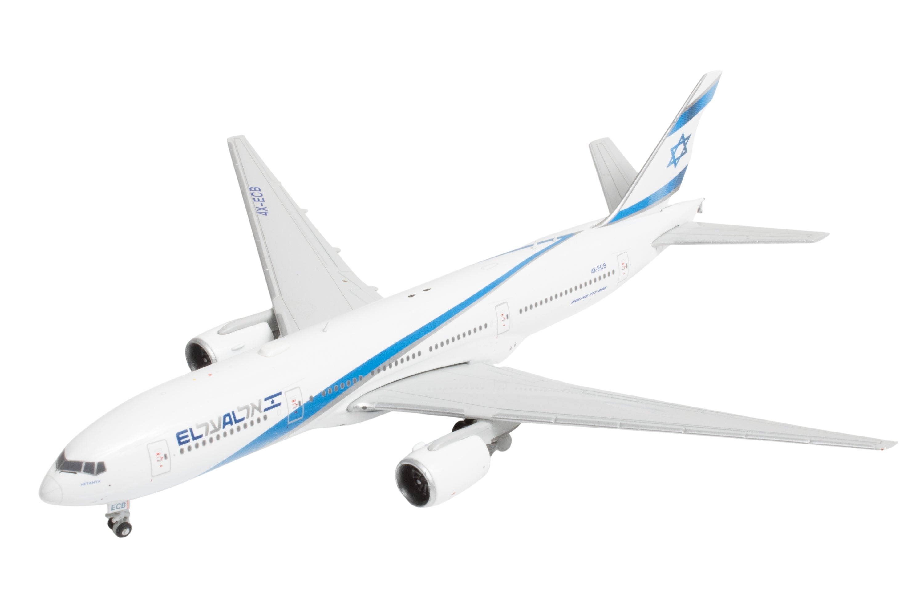 GEMINI EL AL 777-200ER 1/400 REG#4X-ECB