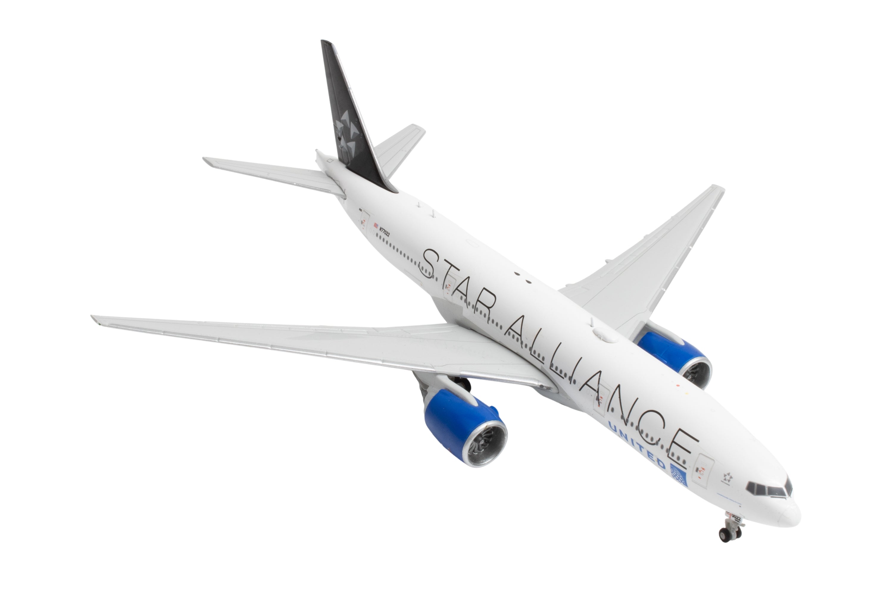 GEMINI UNITED 777-200ER 1/400 REG#N77022 STAR ALLIANCE