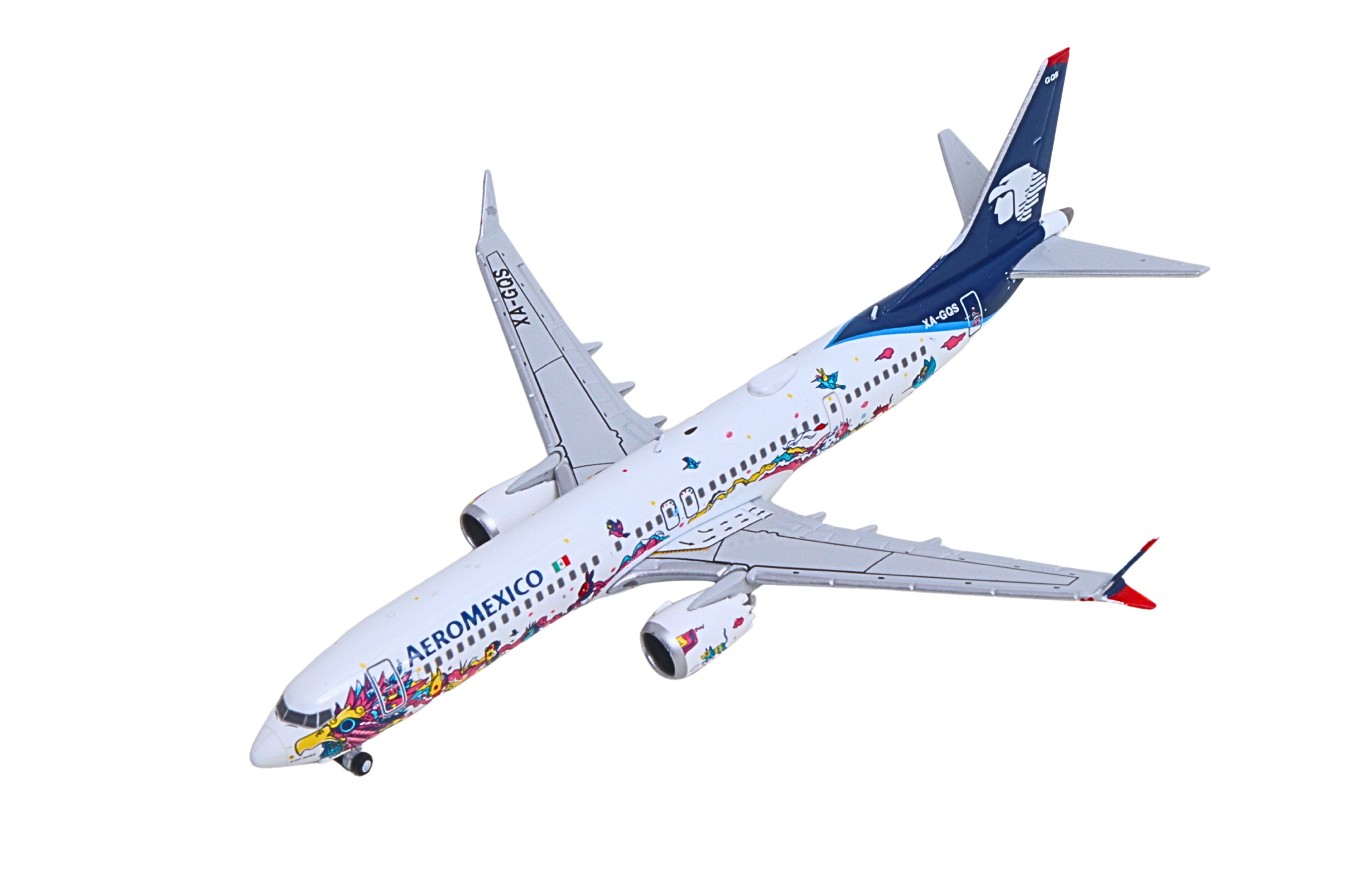 GEMINI AEROMEXICO 737MAX9 1/400 KUKULCAN REG#XA-GQS