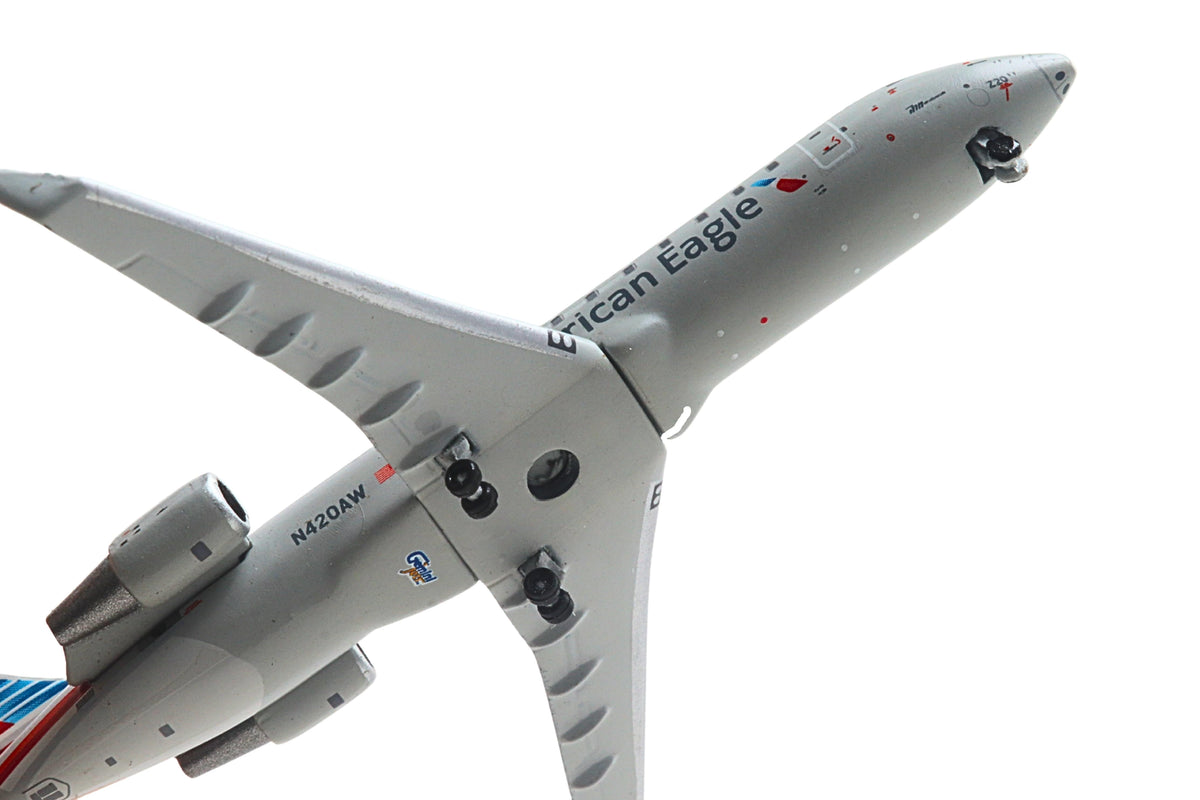 GEMINI AMERICAN EAGLE/AIR WISCONSIN CRJ200LR 1/400 N420AW The Airplane Shop.