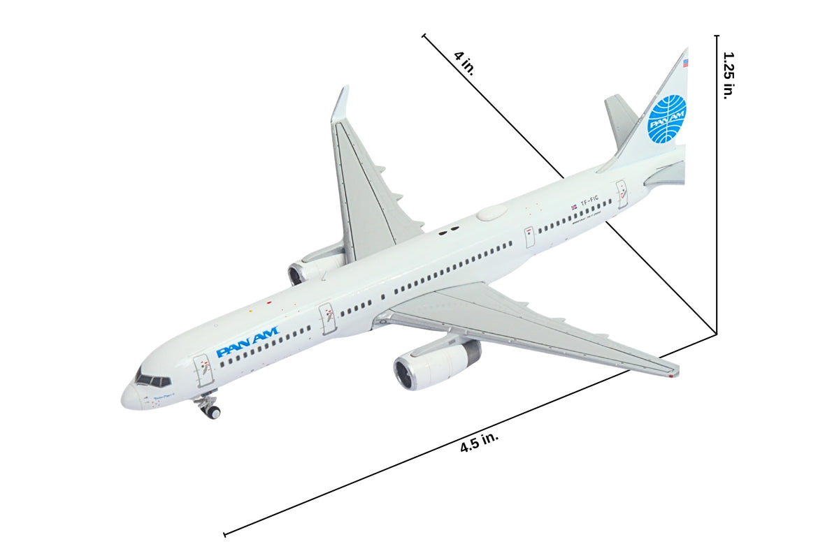 GEMINI PAN AM 757-200W 1/400 YANKEE CLIPPER II TF-FIC The Airplane Shop.