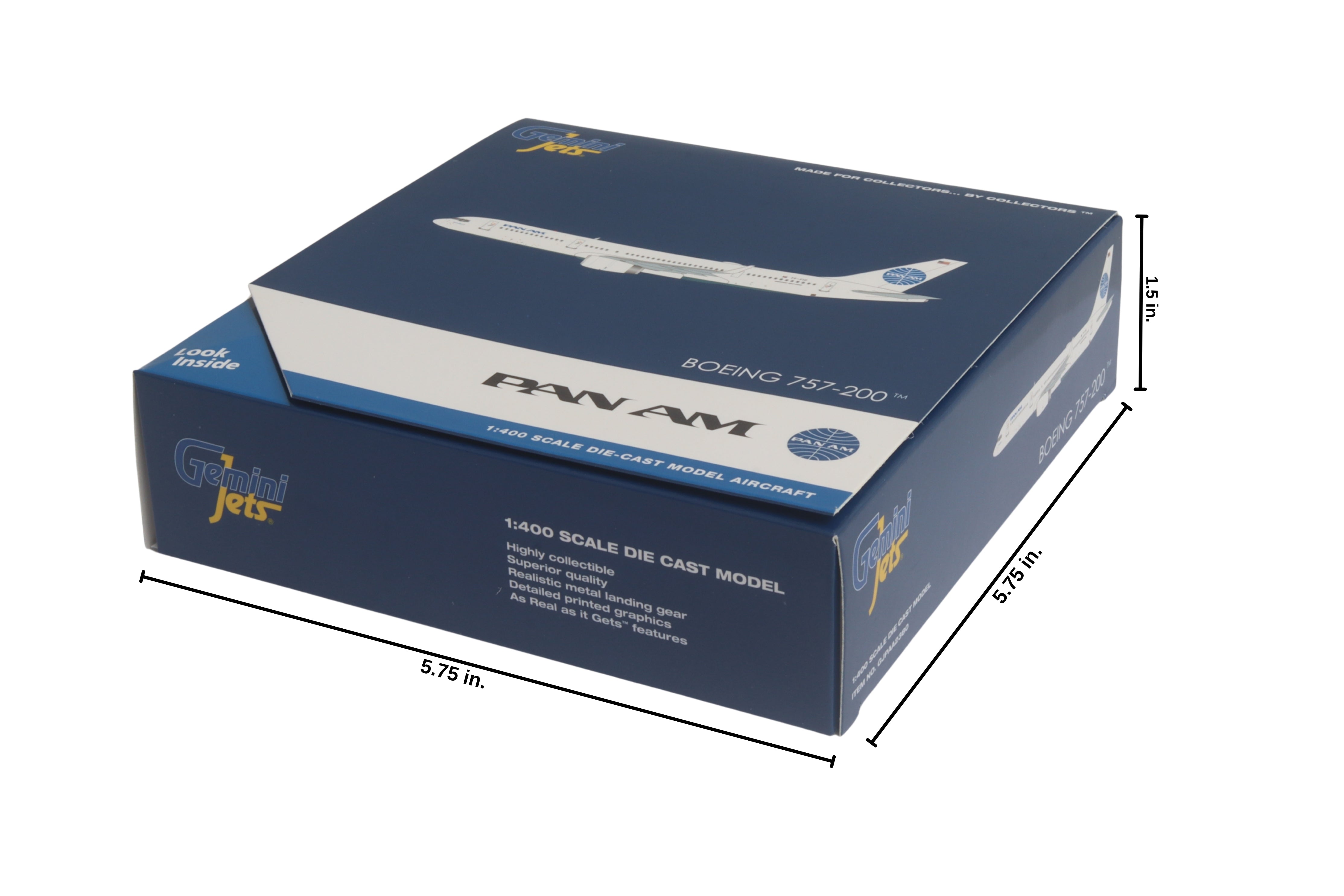 GEMINI PAN AM 757-200W 1/400 YANKEE CLIPPER II TF-FIC