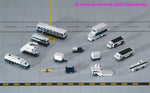 GEMINI 14 PIECE GROUND ACCESSORIES SET 1/400 The Airplane Shop.
