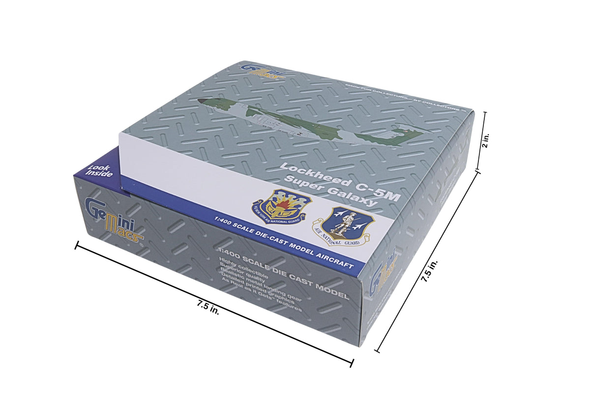 GEMINI USAF C-5A 1/400 NEW YORK ANG 68-0226 The Airplane Shop.