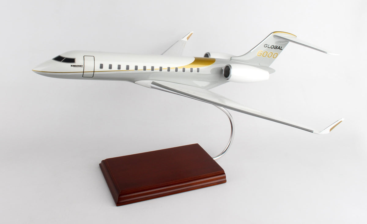 EXEC SER GLOBAL 6000 1/55 (KG6000TR) (**) The Airplane Shop.