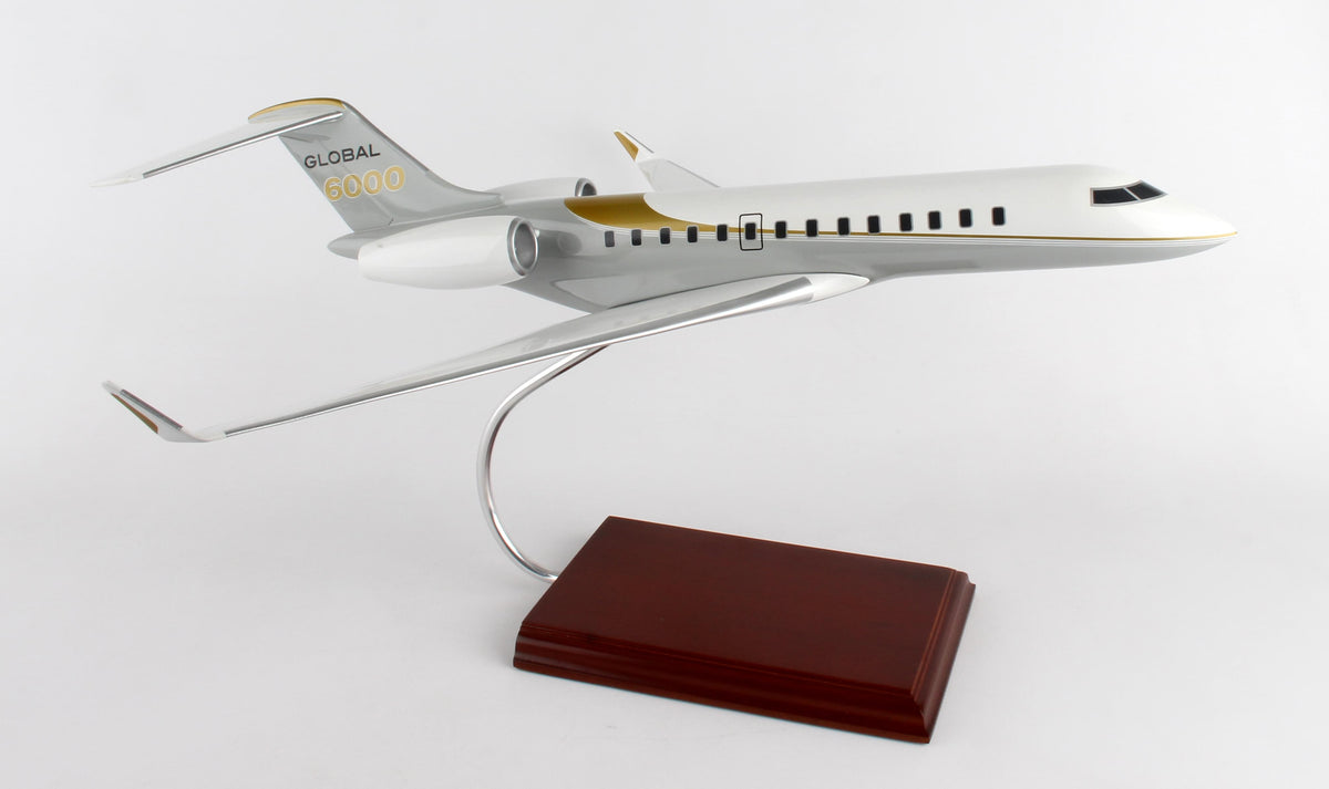 EXEC SER GLOBAL 6000 1/55 (KG6000TR) (**) The Airplane Shop.