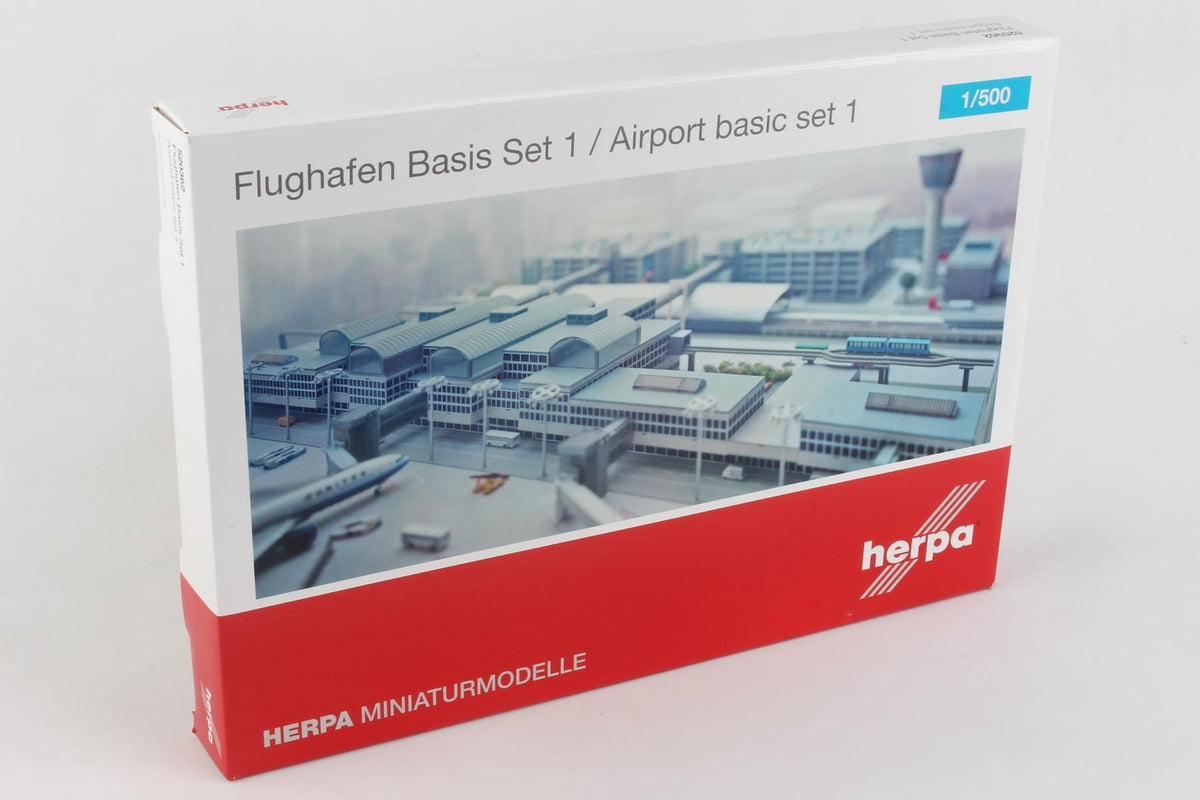 HERPA AIRPORT BASIC SET 1 1/500 The Airplane Shop.