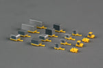 HERPA CONTAINER VEHICLES (16) 1/500 (**) The Airplane Shop.