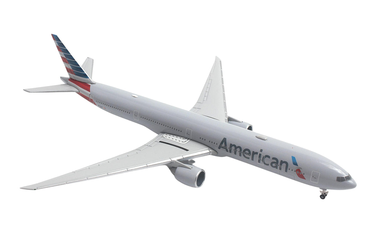 HERPA AMERICAN 777-300ER 1/500 (**) The Airplane Shop.