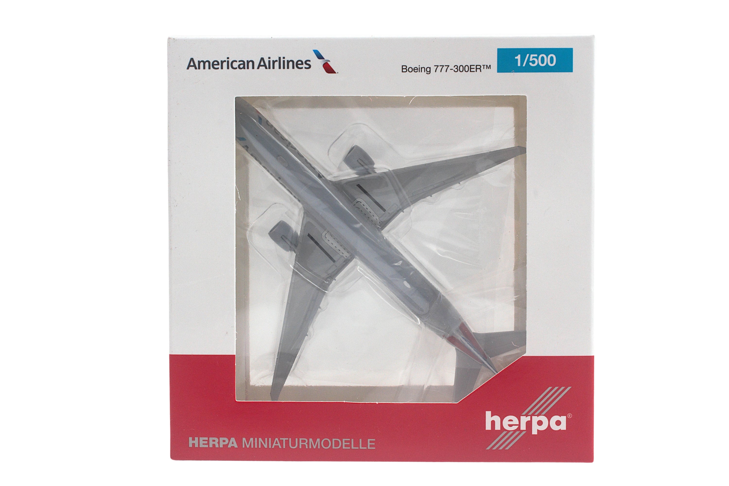 HERPA AMERICAN 777-300ER 1/500