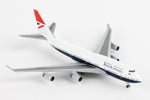HERPA BRITISH 747-400 1/500 NEGUS 100TH LIVERY (**) The Airplane Shop.